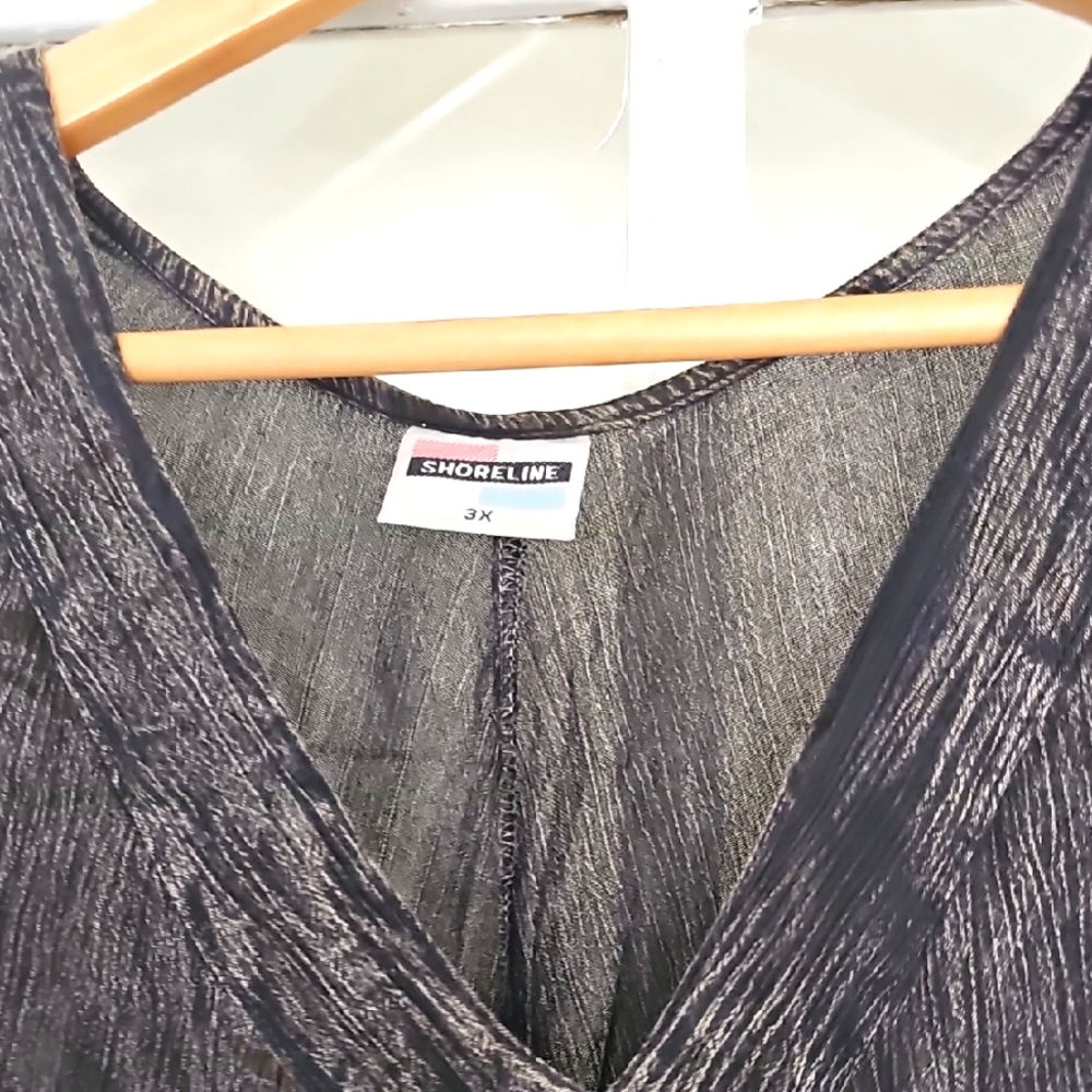 Shoreline Black Mini Dress